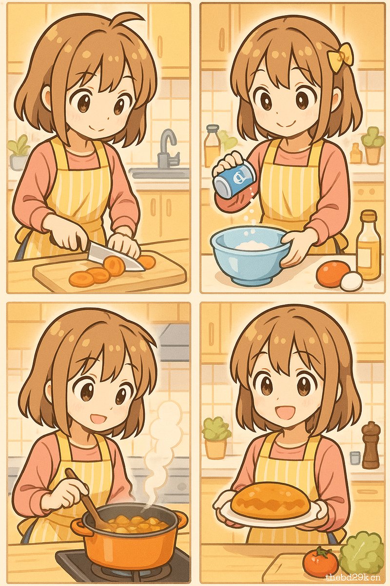 抖阴-美食动漫教程烹饪技能动漫演示